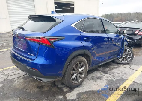 2019 Lexus Nx 300 F Sport из США, поврежденный, VIN JTJYARBZ0K2123625